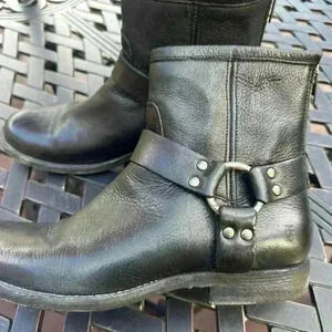 Frye Philip Harness Boots-size 7